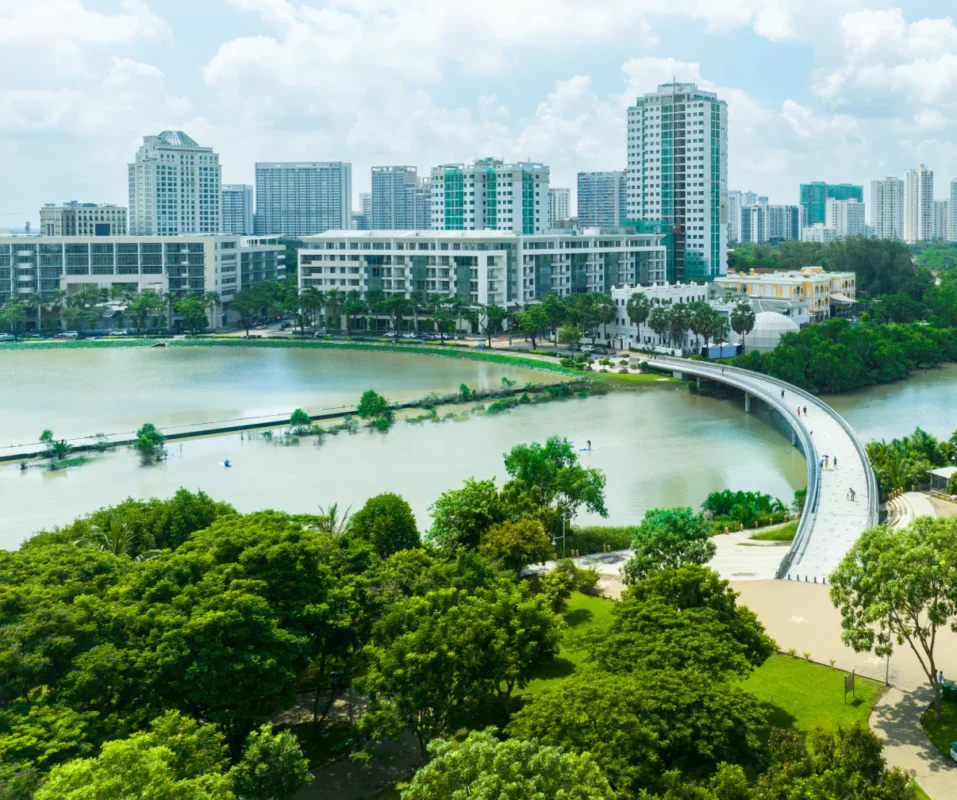 Căn hộ The Aristo | Thông tin chi tiết từ Phú Mỹ Hưng mới nhất 2026 8 Hồ Bán Nguyệ và Cầu Ánh Sao